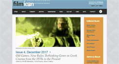 Desktop Screenshot of filmiconjournal.com